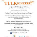 reklambild 26.4.2016 Humak Tulkkikinkerit